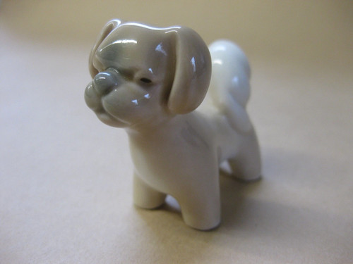 Miniature porcelain figure - miniature, of
