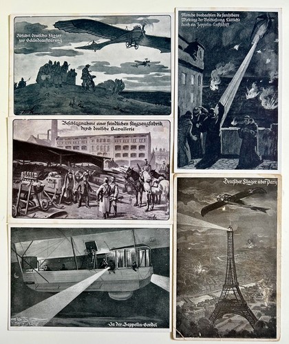 Artist postcard flieger - artist,
