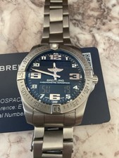 Breitling Aerospace Evo E79363 Titanium 43mm Black Dial Watch