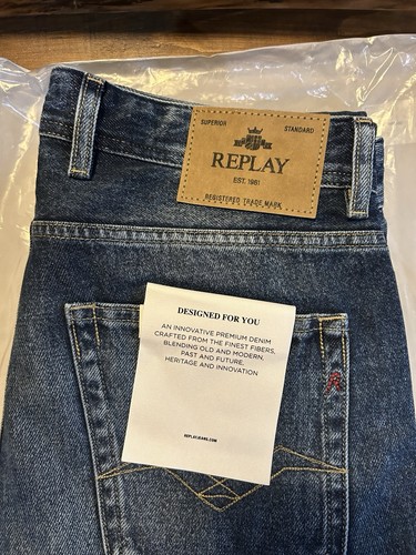 Replay grover jeans w32 - replay,