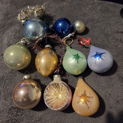 Mercury glass christmas tree - glass,