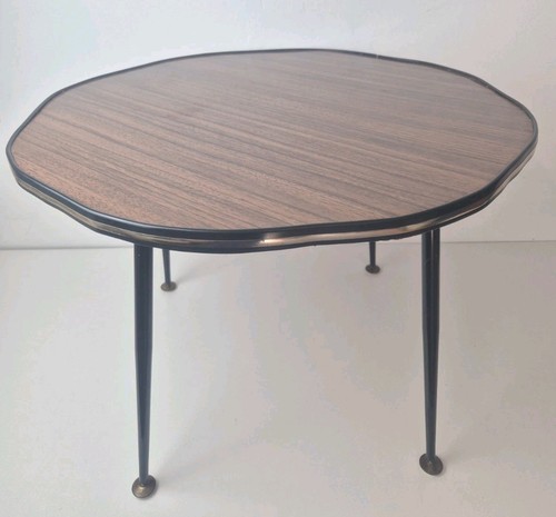 Coffee table round flower - coffee,