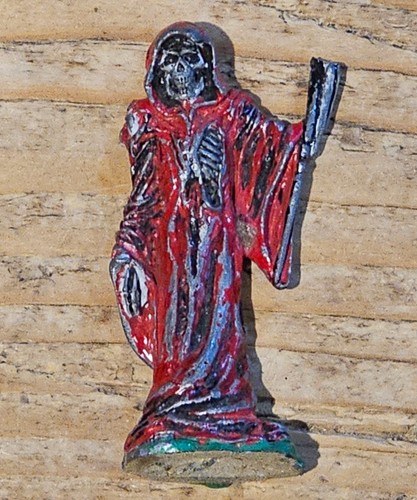 Vintage grim reaper red - grim, red-