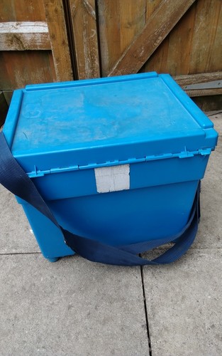 Used fishing seat box - used,