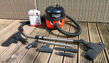 Henry Turbo HVT160-11 red canister vacuum cleaner plus accessories