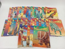 DINOSAURS! Magazine Partwork Bundle Issues 1-45 Illustrated 1990s Set PRE-OWNED