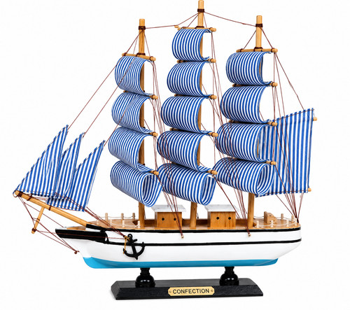 Handcrafted wooden tall - wooden, ship