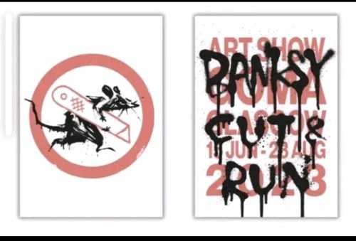 Banksy cut and run - cut,