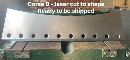 Steel corsa nameboard - corsa, d