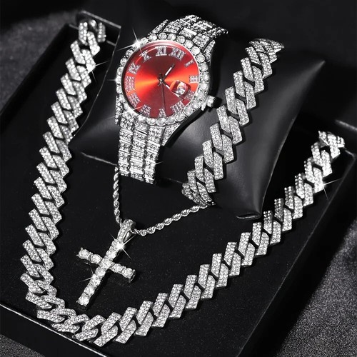Mens bling quartz - bling,