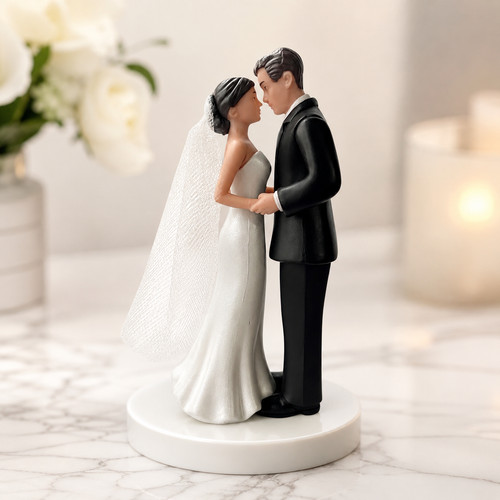 Bride groom wedding cake - wedding,