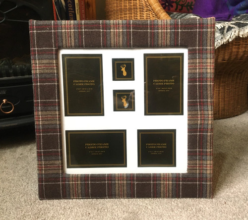 Tartan fabric multi aperture - fabric,