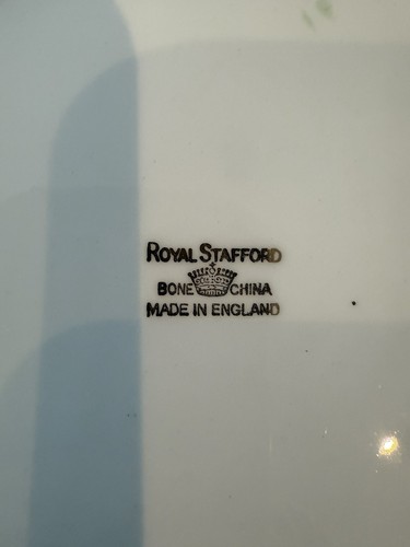 Royal stafford bone - bone, china