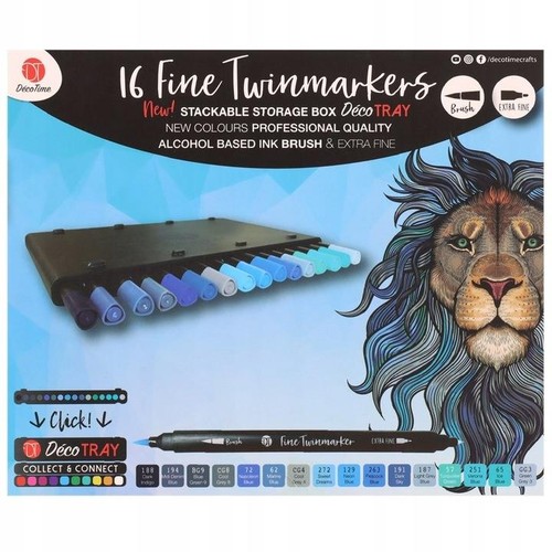 Deco time fine twinmarkers - deco,