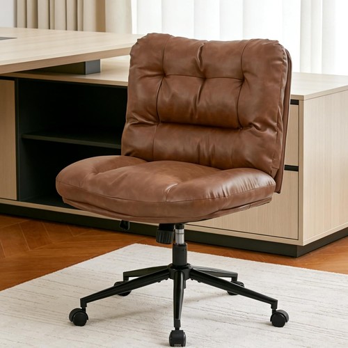 Office chair leather swivel - office,