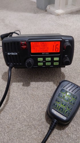 Tech 500 dsc marine - mt-500, vhf