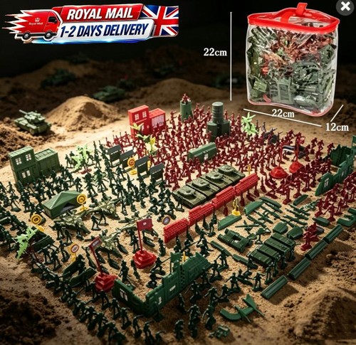 330pcs plastic miniature army - plastic,