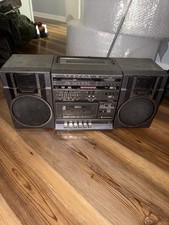 Vtg Hitachi TRK-9005H Boombox