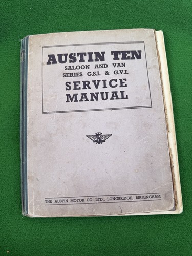 Vintage austin ten saloon - vintage,
