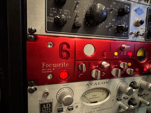Focusrite red6 mic preamp - preamp, eq
