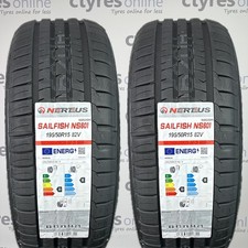 2X New 195 50 15 NEREUS NS601