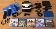 Sony Playstation 4 - Vr Headset - 2 x Move controllers - 5 Games