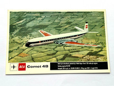 Aviation Airline Postcard BEA