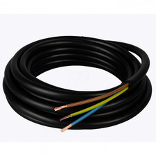 3 Core Black Electric Cable