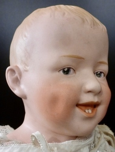 Antique doll bisque - doll,