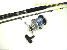 6 ft Boat Fishing Rod & JD500 Multiplier Reel 20 / 30 lb 