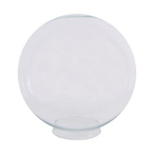 CLEAR GLASS GLOBE LIGHT SHADE