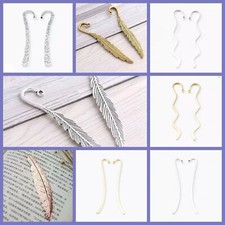 BOOKMARK BLANKS METAL FEATHER