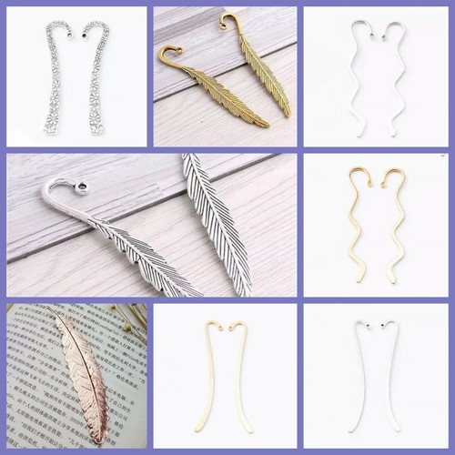 Bookmark blanks metal feather - metal,
