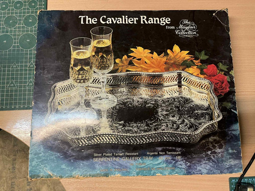 Vintage cavalier silver plated - vintage,