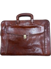 The Bridge Leather Briefcase