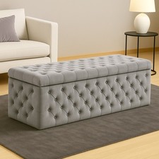 Lux Chesterfield Ottoman