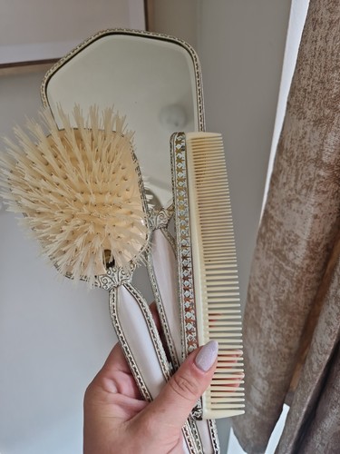 Vintage antique brush comb - brush,,