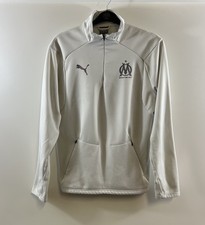 Olympique Marseille 1/4 Zip Football Jacket 2017/18 Adults Medium Puma H717