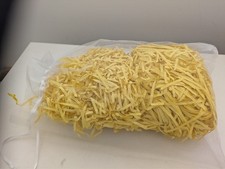 Bag of Luxury Hamper Shred Soft Recyclable Shredded  Yellow Tissue Paper