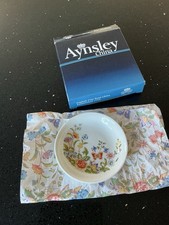Brand New Aynsley China Dish Cottage Garden Design Boxed