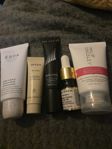 New unused hair products - new,