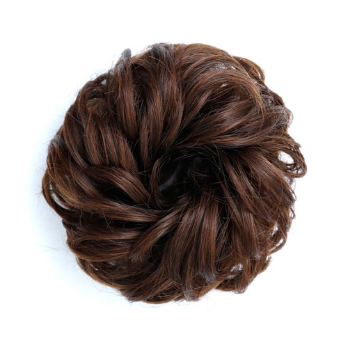 Hair bun wig - hair, elastic