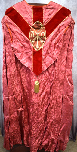 Older red cope fully - older, cope,