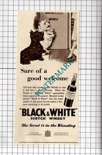 Black and white scotch whisky - white,