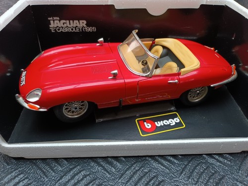 Burago jaguar e - burago, e-type