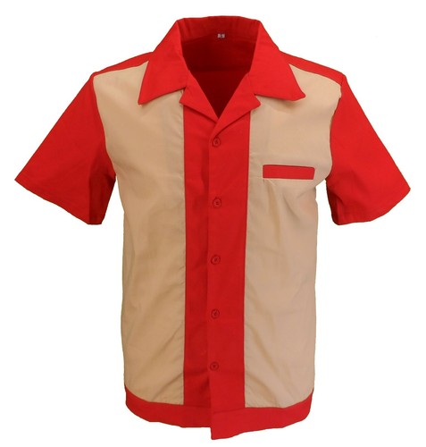 Retro red cream - retro, red/cream