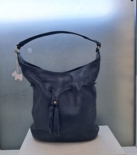 Radley 11536, Ladies Large Dark Blue Leather Shoulder Bag