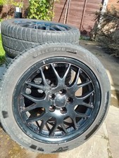 BBS Black wheels with tyres