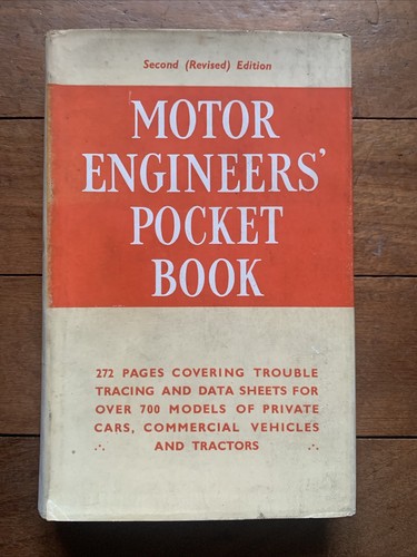 Motor engineers pocket book - engineers,