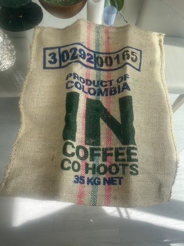 Hessian columbia coffee bean - hessian,